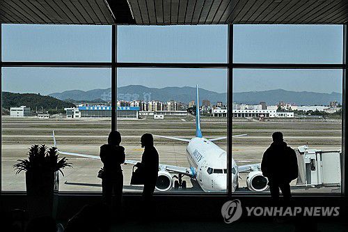 푸젠성 푸저우 창러 국제공항[AFP 연합뉴스. 재판매 및 DB 금지]