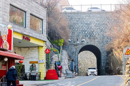 인천시유형문화재인 홍예문. 1908년에 건축됐다. [사진/임헌정 기자]