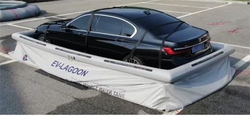 전기차 화재사고 대응 침수 기술[과기정통부 제공. 재판매 및 DB 금지]