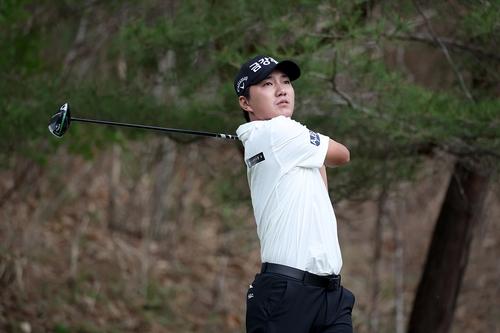 옥태훈의 티샷.[KPGA 제공. 재판매 및 DB 금지]