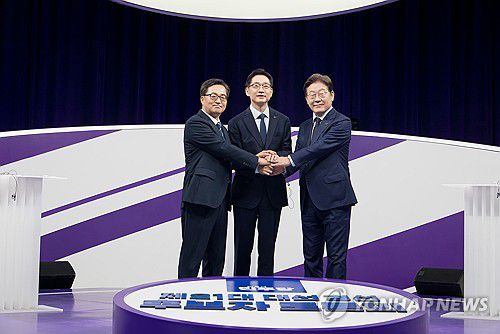 민주당 대선 경선 후보 첫 TV 토론회[국회사진기자단]