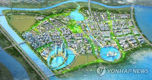 새만금 수변도시[새만금개발청 제공]