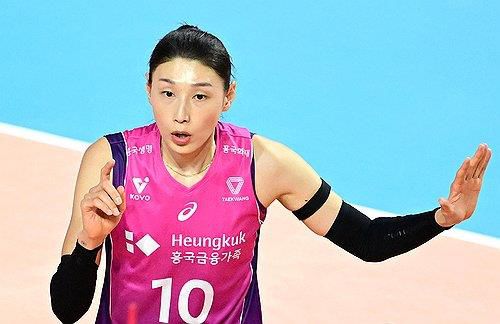 흥국생명 선수 시절의 김연경[한국배구연맹 제공. 재판매 및 DB 금지]