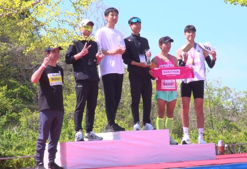 하프코스 시상식[연합뉴스 자료사진]