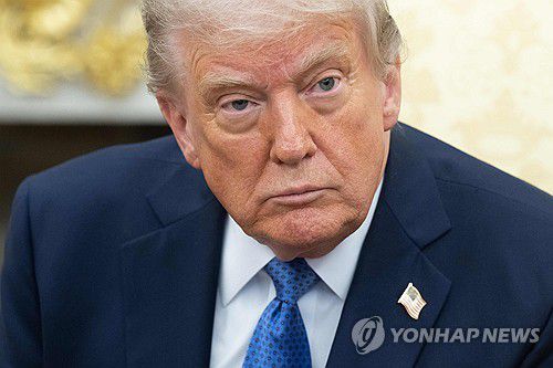 도널드 트럼프 대통령[AFP 연합뉴스 자료사진. 재판매 및 DB 금지]