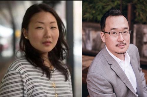 그레이스 윤 프로덕션 디자이너와 해리 윤 편집 감독[월트디즈니컴퍼니 코리아 제공. 재판매 및 DB금지]