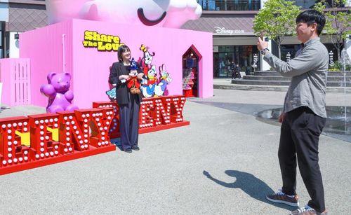 현대백화점·아울렛, '미키마우스와 친구들'로 꾸며[현대백화점 제공. 재판매 및 DB금지]