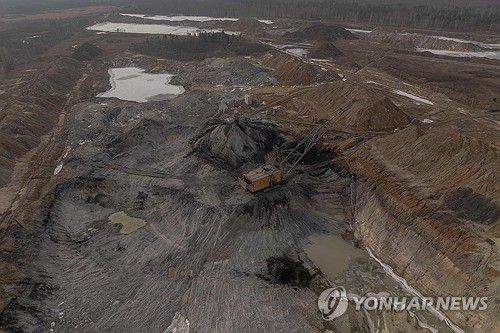 우크라이나의 티타늄 노천광산[AFP 연합뉴스 자료사진. 재판매 및 DB 금지]