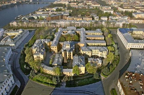 러시아 상트페테르부르크 대학의 모습[SNS 캡처 사진]