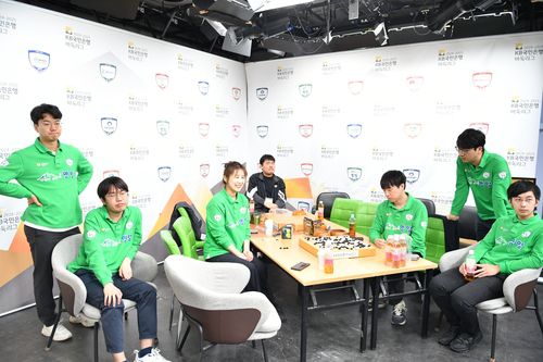 마한의 심장 영암 선수단[한국기원 제공. 재판매 및 DB 금지]