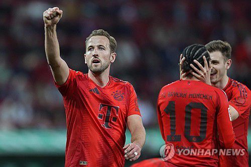 주먹 불끈 해리 케인[AFP=연합뉴스]