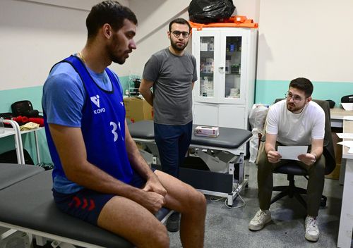 외국인선수 트라이아웃 메디컬 테스트[한국배구연맹 제공. 재판매 및 DB 금지]