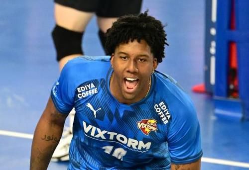 2024-2025시즌 초반 한국전력에서 뛰었던 엘리안[한국배구연맹 제공. 재판매 및 DB 금지]