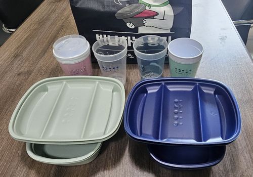 대여서비스용 다회용기[구미시 제공]