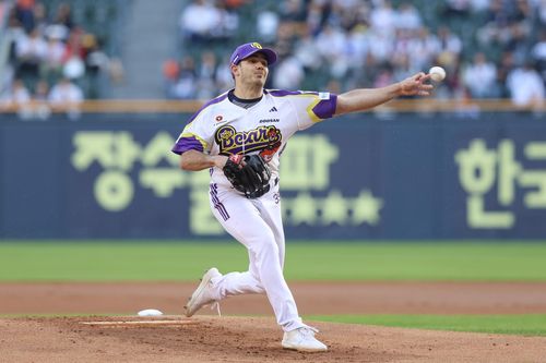 두산 외국인 투수 잭로그[두산 베어스 제공. 재배포 및 DB 금지]