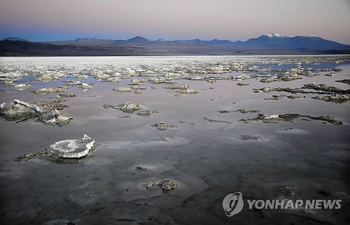 칠레 아타카마 소금 호수[EPA 연합뉴스 자료사진. 재판매 및 DB 금지]