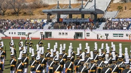 해사 생도 입학식[연합뉴스 자료사진]