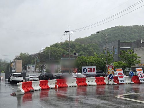 사고 현장[촬영 김솔]