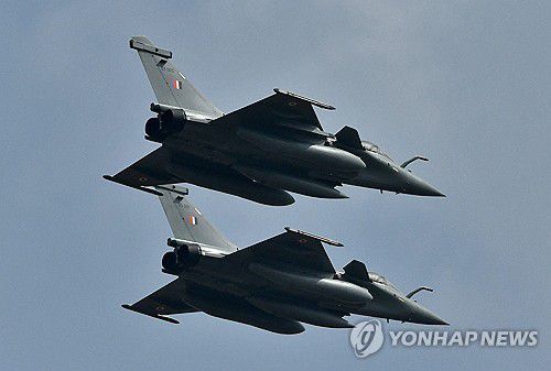 프랑스산 라팔 전투기[로이터=연합뉴스 자료사진]
