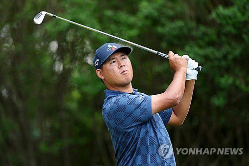 김시우(1라운드 경기 모습)[게티이미지/AFP=연합뉴스]