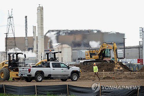 xAI의 슈퍼컴퓨터 시설이 건설되고 있는 멤피스 부지[로이터 연합뉴스 자료사진. 재판매 및 DB 금지]