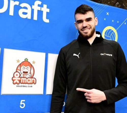 OK저축은행이 외국인 선수로 지명한 디미트로프 [한국배구연맹 제공. 재판매 및 DB 금지]