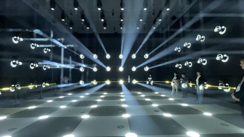 "소리와 빛을 모아 하나 되어"(오사카=연합뉴스) 차대운 기자 = 13일 일본 오사카에서 개최 중인 '2025 오사카 간사이 엑스포' 한국관에서 '소리와 빛을 모아 하나 되어' 전시관 공연이 진행되고 있다. 2025.5.14  cha@yna.co.kr