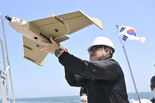 자폭용 골판지 드론[해군 제공. DB 및 재판매 금지]