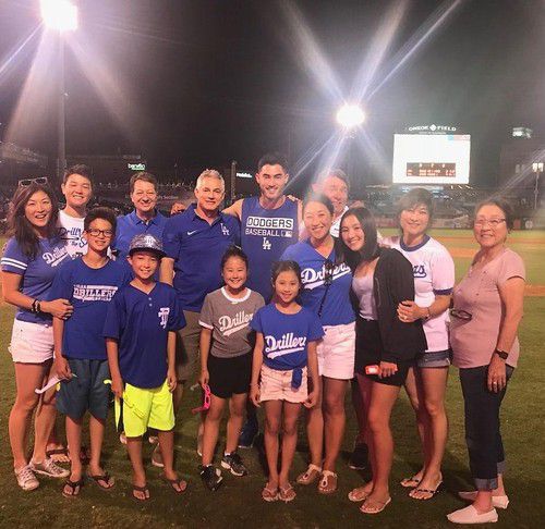 미치 화이트와 가족들[프로야구 SSG 랜더스 블로그 캡처. 재판매 및 DB 금지]