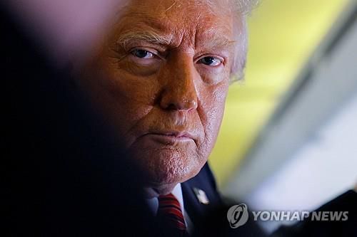 트럼프 미 대통령[로이터 연합뉴스 자료사진. 재판매 및 DB 금지]