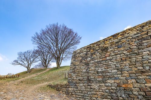 계족산성 성벽 [사진/임헌정 기자]