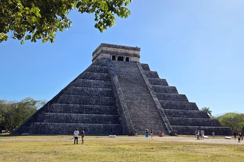 멕시코 치첸이트사 엘카스티요 피라미드[촬영 이재림 특파원]