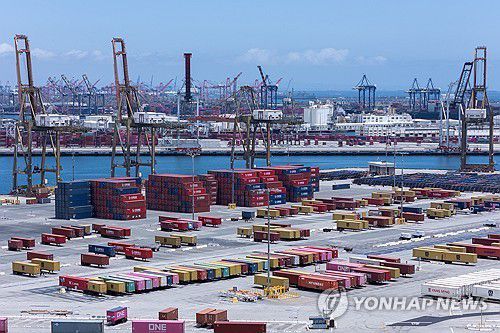미국 로스앤젤레스 항만[로이터 연합뉴스 자료사진. 재판매 및 DB 금지]