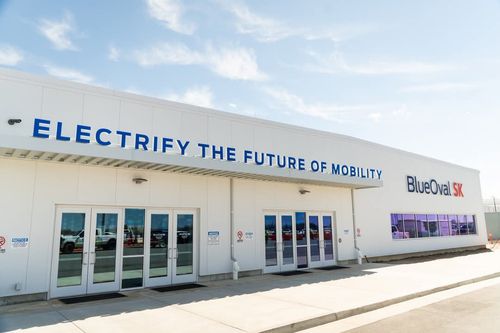 '블루오벌SK' 켄터키 1공장에 설치된 간판[블루오벌SK SNS 캡처. 재판매 및 DB 금지]