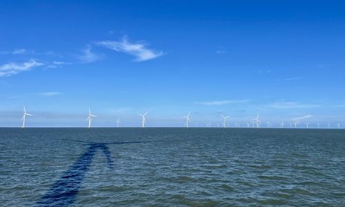 터빈에 올라 둘러본 SK이노베이션 E&S TPD 해상풍력 발전단지[촬영 한지은]