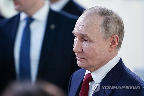 블라디미르 푸틴 러시아 대통령[타스 연합뉴스. 재판매 및 DB 금지]