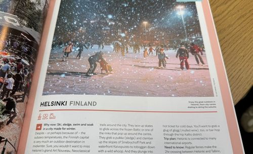 구글 스마트 안경에 보여준 페이지[마운틴뷰(미 캘리포니아주)=연합뉴스]