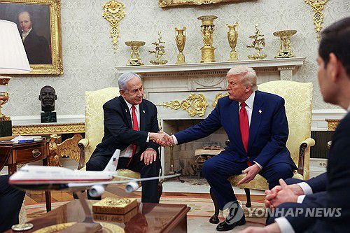 지난 4월 백악관에서 열린 미국과 이스라엘의 정상회담[로이터 연합뉴스 자료사진]