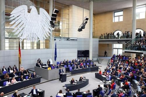 독일 연방의회[로이터 연합뉴스 자료사진. 재판매 및 DB 금지]