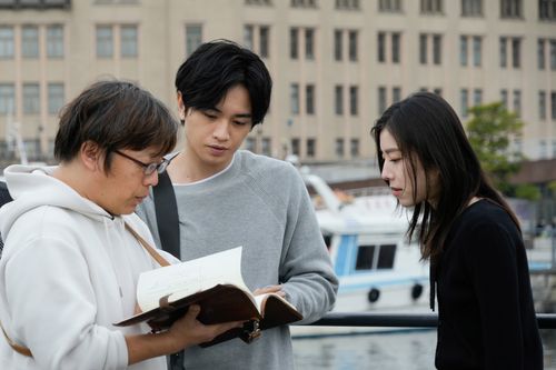 영화 '나를 모르는 그녀의 세계에서' 촬영 현장[풍경소리 제공. 재판매 및 DB 금지]