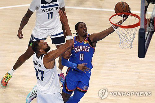 레이업 하는 제일런 윌리엄스[AFP=연합뉴스]