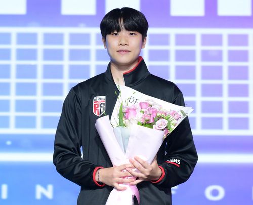 2024-25시즌 신인드래프트서 정관장 지명을 받은 손혜진[한국배구연맹 제공. 재판매 및 DB 금지]