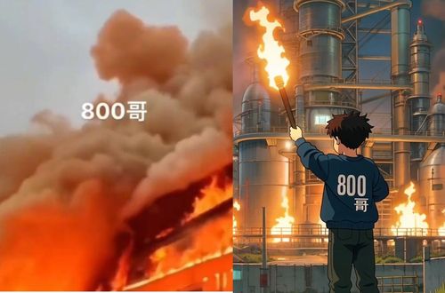 (서울=연합뉴스) 지난 20일 발생한 중국 쓰촨성 핑산현 방직공장 방화 사건과 관련해 방화범인 공장 직원의 임금 체불 문제를 거론한 인터넷 영상과 AI 이미지들 [엑스 영상 캡처]