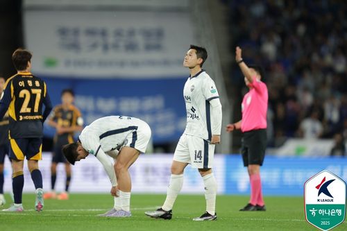 원소속팀 울산을 상대로 선제골을 넣은 김천 이동경.[한국프로축구연맹 제공. 재판매 및 DB 금지]