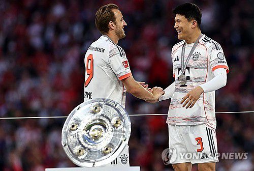 케인과 김민재[EPA=연합뉴스]