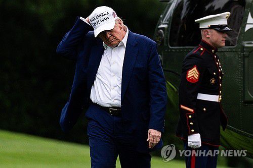 도널드 트럼프 대통령[UPI 연합뉴스 자료사진]