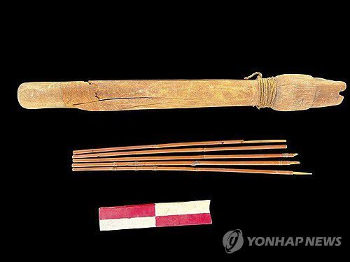 무덤서 출토된 이집트 고대유물[AP=연합뉴스 자료사진. 재판매 및 DB 금지]