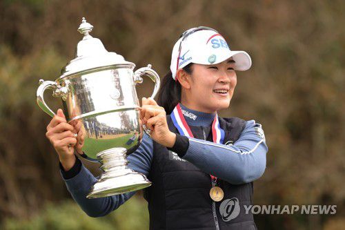 2020년 US여자오픈 우승 당시 김아림[게티이미지/AFP=연합뉴스 자료사진]