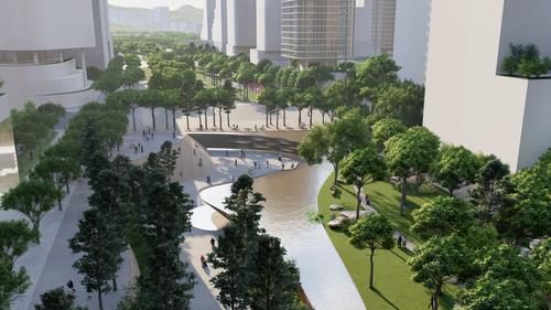 세운재정비촉진지구 도심공원 투시도[서울시 제공. 재판매 및 DB 금지]