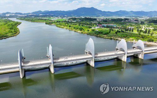 영산강 승촌보[연합뉴스 자료사진]